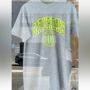 Saturdays Football NYC Retro Soccer Crewneck Tshirt NWOT Size Large Men’s